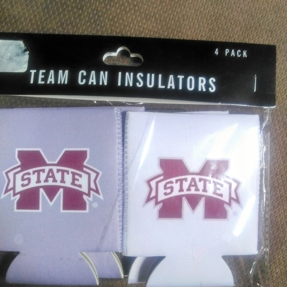 Mississippi State Team Can Insulators 4 Pack!!✅✨